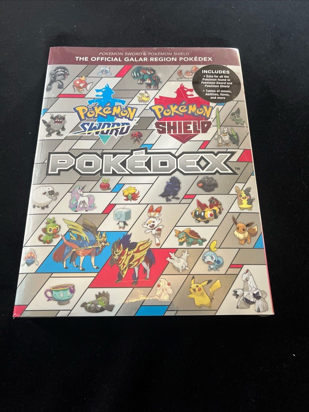 Sword & Shield Pokédex Guide - Silver with Red and Blue Accents
